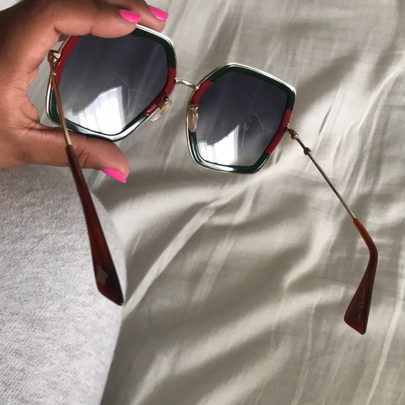 Gucci oversized square glasses - Picture 4 of 4